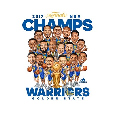 warriors 2017 championship shirt